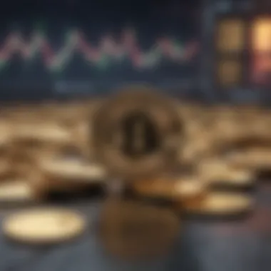 Market Trends After New Introductions A graph depicting market trends following new cryptocurrency introductions