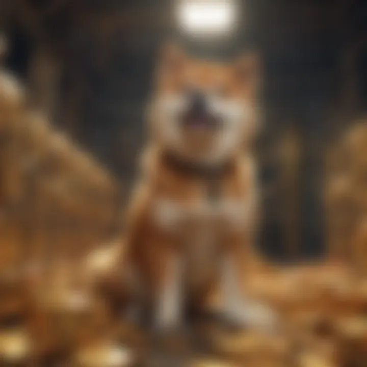 A collection of digital assets representing the benefits of using Shiba Miner.