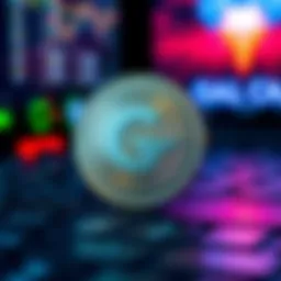 Visual representation of Gala Coin digital currency
