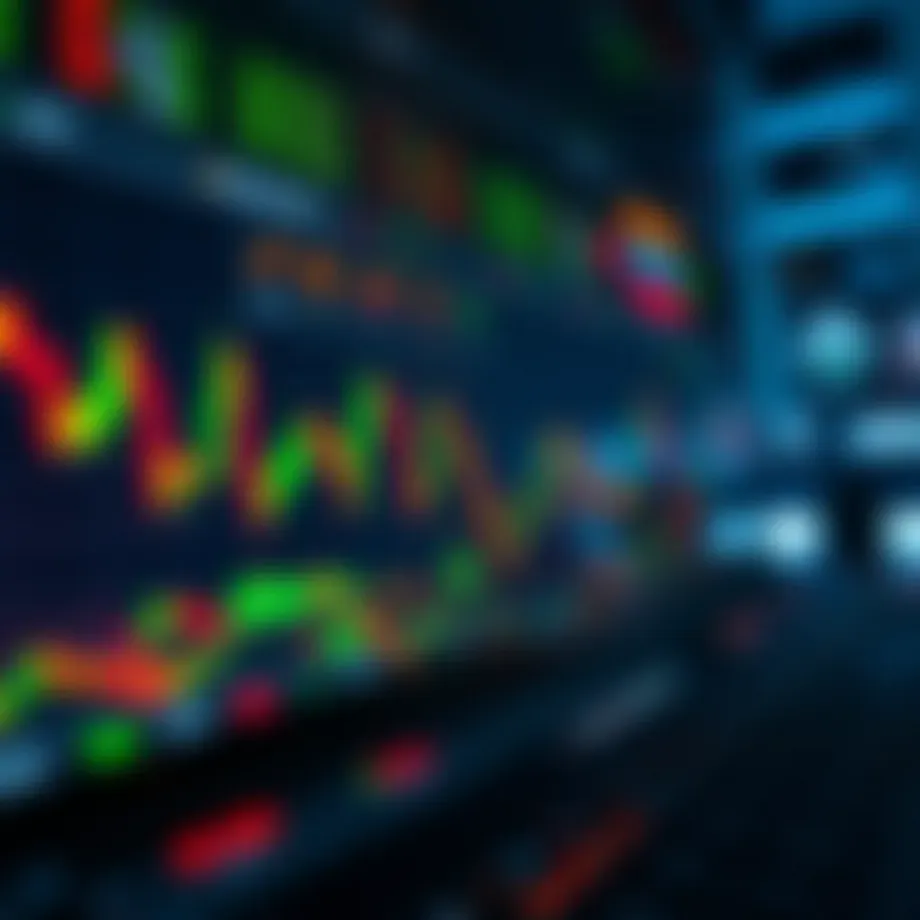 A visual representation of cryptocurrency trading on OKEx platform