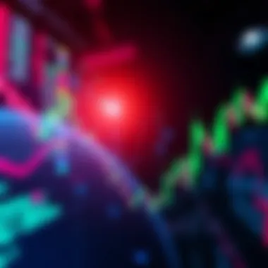Diving into Cryptocurrency Data Visual representation of cryptocurrency graphics and data