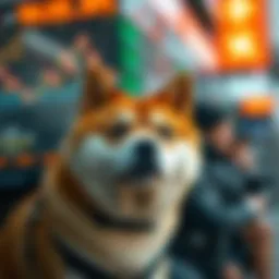 Visual representation of Shiba Inu cryptocurrency market trends